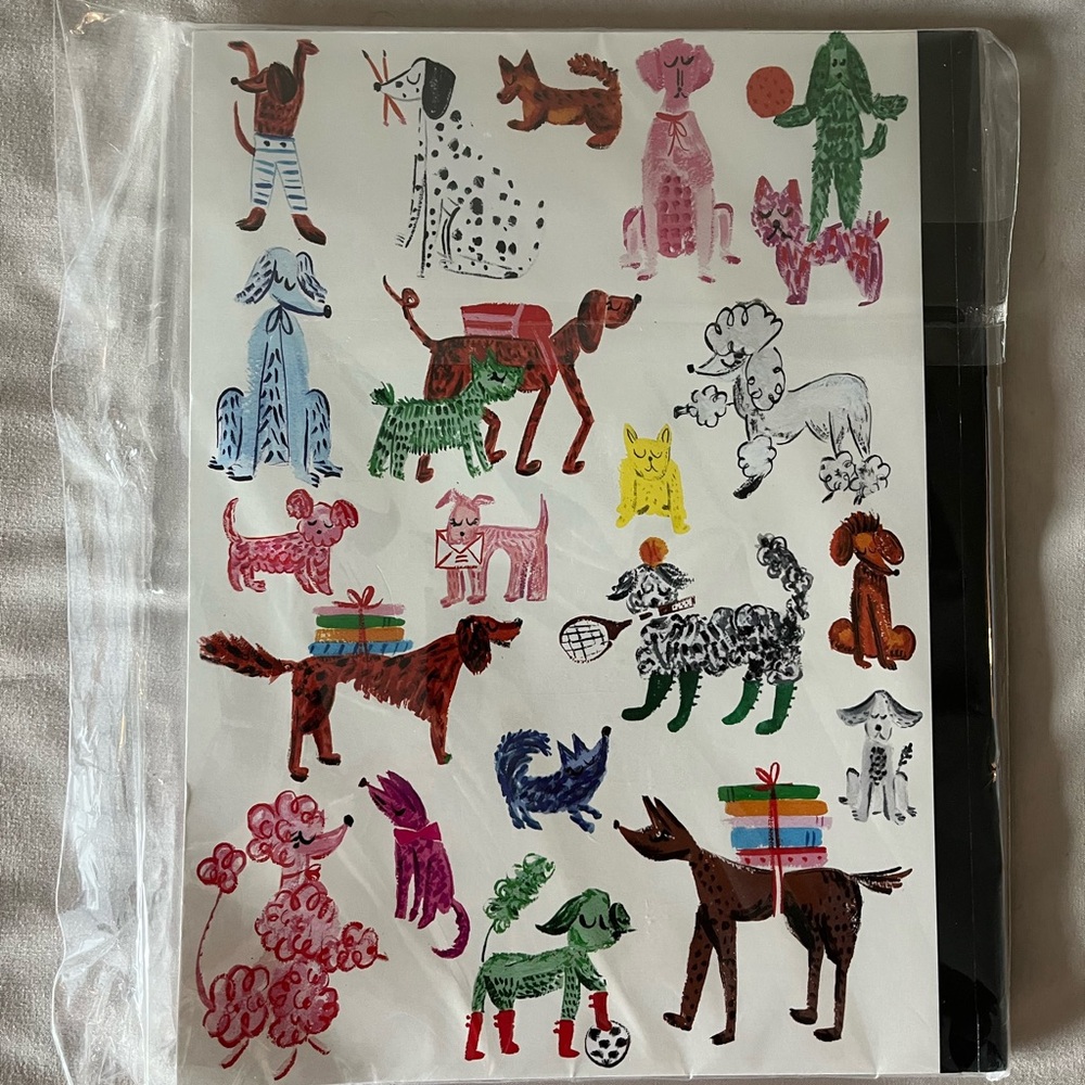 Mr. Boddington's Studio Doggies Composition Book  Colorful Artsy Dog lover - Picture 4 of 4